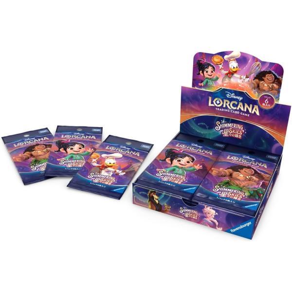 【予約】ディズニー・ロルカナ・TCG 日本語版 ブースターパック 星々の輝き BOX 4904810958185 の商品画像