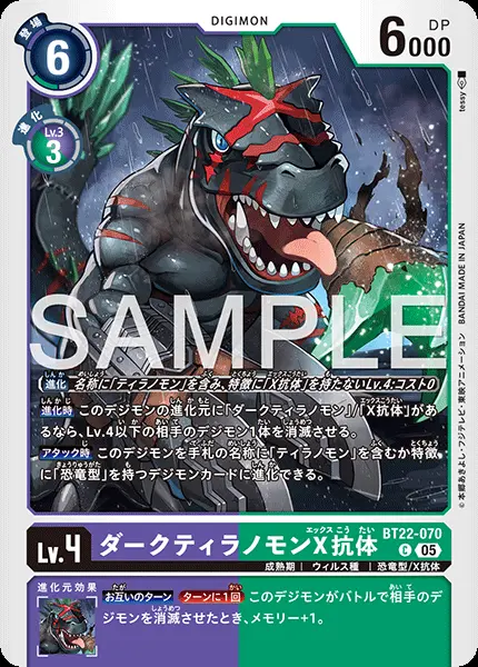ダークティラノモンX抗体 BT22-070 の商品画像