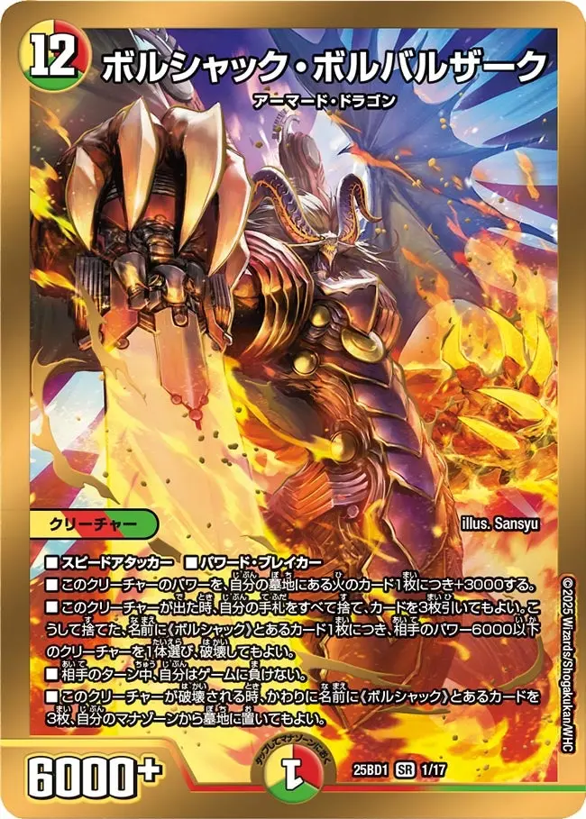 ボルシャック・ボルバルザーク DM25BD1 1/17 の商品画像