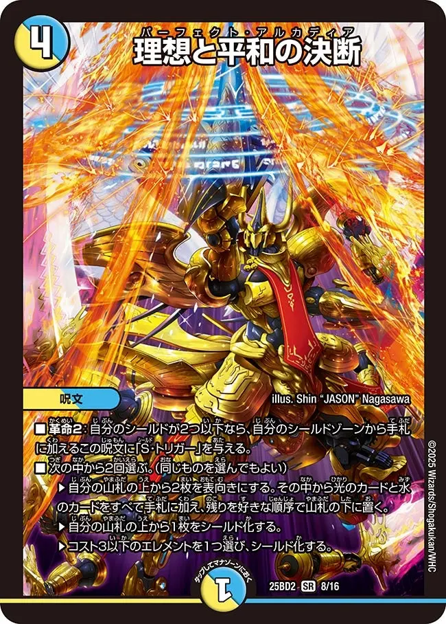 理想と平和の決断 DM25BD2 8/16 の商品画像